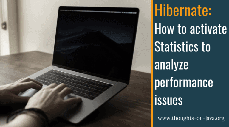 How to activate Hibernate Statistics to analyze performance issues