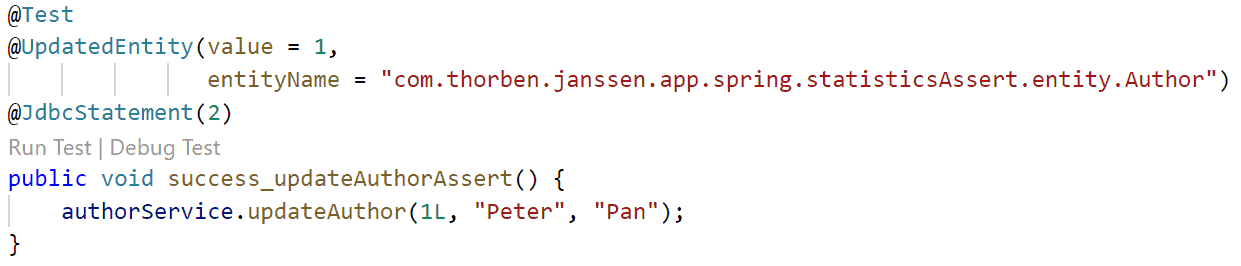 Annotation-based assertions