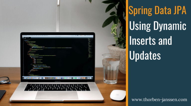 Dynamic Inserts and Updates with Spring Data JPA